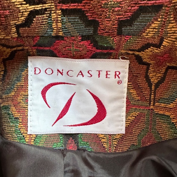 Doncaster Tapestry Blazer Jacket Vintage - Picture 11 of 11
